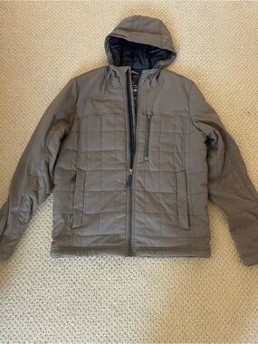 Prana Men's Quilted Hooded Jacket